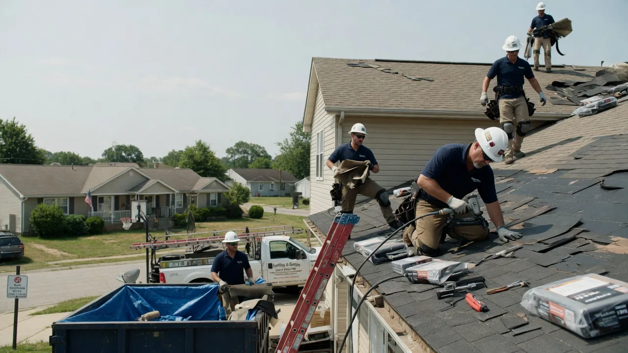 Roof Replacement in West Newton, IN near me